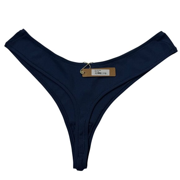 SKIMS Soft Lounge Dipped Thong Team USA Lot of 2 Navy Sienna 3X - Picture 5 of 9